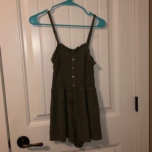 Wild Fable Women’s Olive Green Short Romper